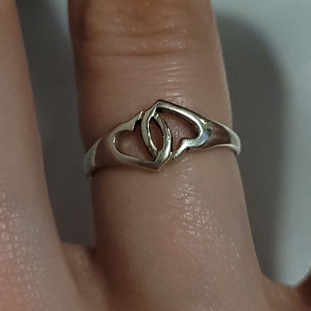 Silver Heart Ring
